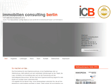 Tablet Screenshot of icb-berlin.de